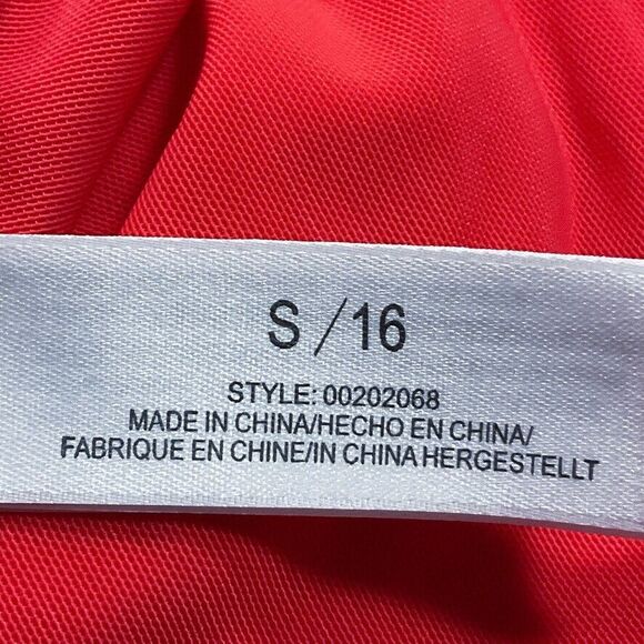 City Chic Womens Swimsuit sz 16 new nwt Tigerlilly Red Gidget OnePiece High Leg - Picture 10 of 12